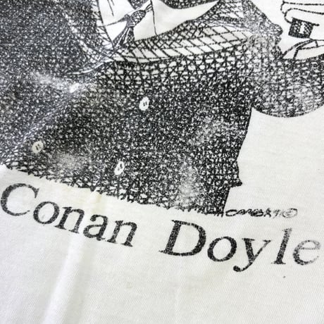 90's SOFFE "Largely Literary" "Conan Doyle" Tシャツ Lサイズ USA製