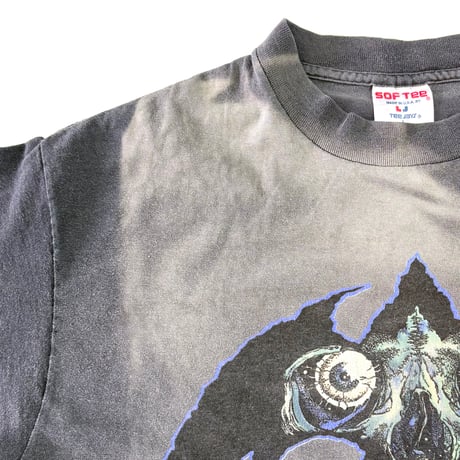 "Black Fade" 90's SOF Tee "Queensryche" "Pushead" "両面" Tシャツ Lサイズ USA製