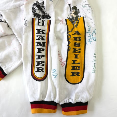 ～80's unknown "Hand Paint" "4面プリント" Sweat Lサイズ