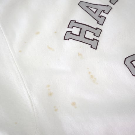 80's CHAMPION RW SWEAT "HAMPDEN SYDNEY" White XLサイズ USA製