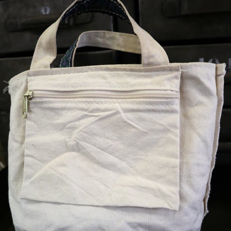 "Rare Handle" ～90's L.L. Bean "Flower Handle" BOAT AND TOTE Canvas Bag