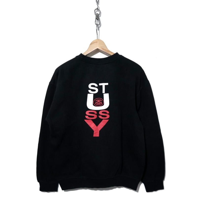 OLD stussy ステューシー シャドーマン USA製 90's後期 - トップス