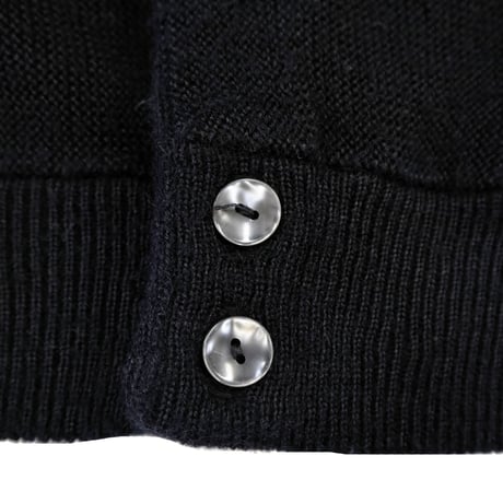60's～ Sears "Black" Acrylic Cardigan Mサイズ