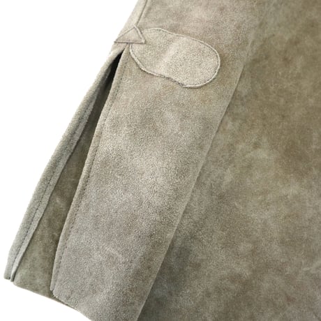 "Women's" unknown 60's～ Suede Leather Jacket