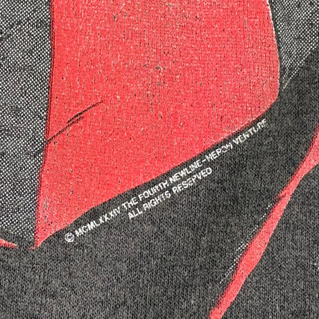 80's unknown "A Nightmare on Elm Street4" "両面" Tシャツ