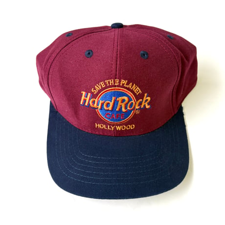 90's Hard Rock Cafe "Hollywood" 6-Panel Cap