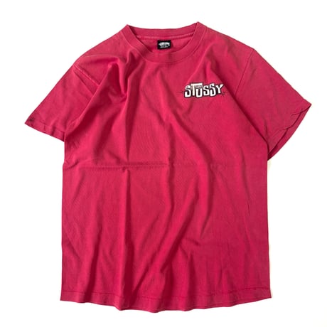 80's～90's OLD STUSSY 黒タグ Tシャツ Lサイズ USA製