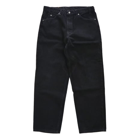 90's Levi's 550 "Super Black" Denim Pants W38 USA製