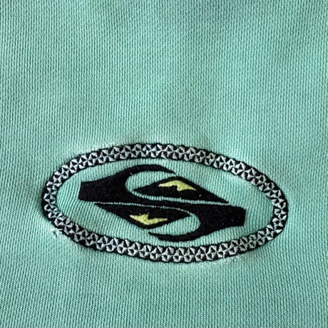 "Good Color" 00's Quiksilver "Embroidery Icon" Sweat XLサイズ