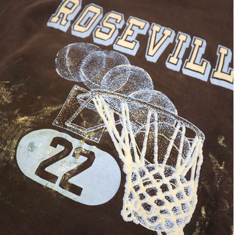 90's CHAMPION RW SWEAT "ROSEVILLE 22" "Black" Lサイズ USA製