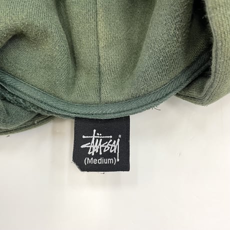 ～00's OLD STUSSY "the international～" Sweat Parka Mサイズ