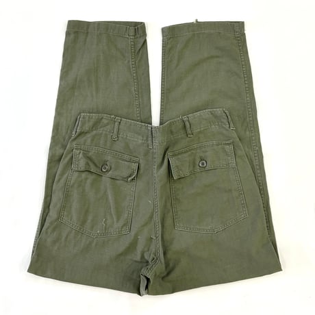 70's US ARMY "Baker Pants" Utility Trousers W36