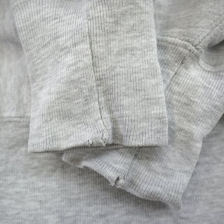 "Rare" 90's CHAMPION RW SWEAT "RENSSELAER" 目刺繍+両面 プリント XLサイズ USA製