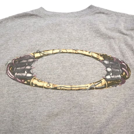 90's～00's Oakley "Mechanic Emblem" 両面 プリント Tシャツ Lサイズ USA製