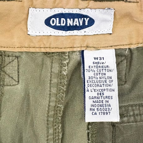 ～00's OLD NAVY "9pockets" Nylon Short Pants Mサイズ