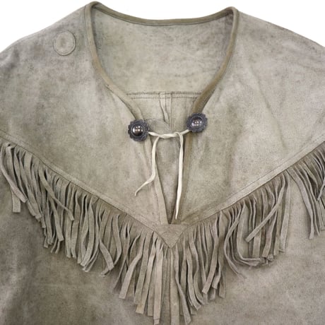 "Women's" unknown 60's～ Suede Leather Jacket