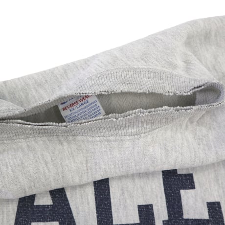 90's CHAMPION RW SWEAT "YALE" 染み込み プリント XXLサイズ USA製