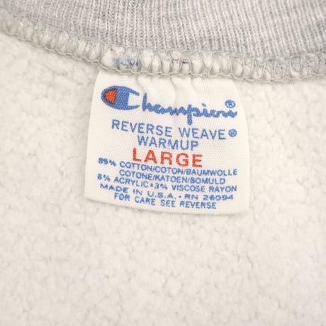 80's CHAMPION RW SWEAT "New York Yankees" "2トーン" Lサイズ USA製