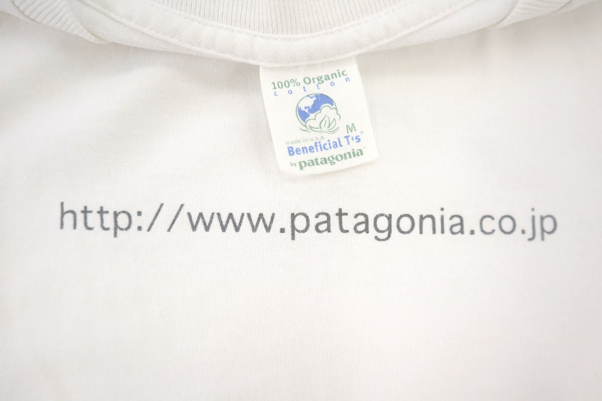 patagonia　beneficial Ts Tシャツ　M　　ヴィンテージ