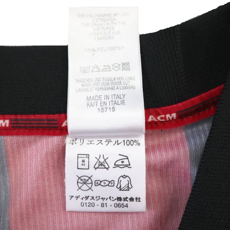 00's Adidas "AC Milan" Game Shirt Lサイズ ITALY製