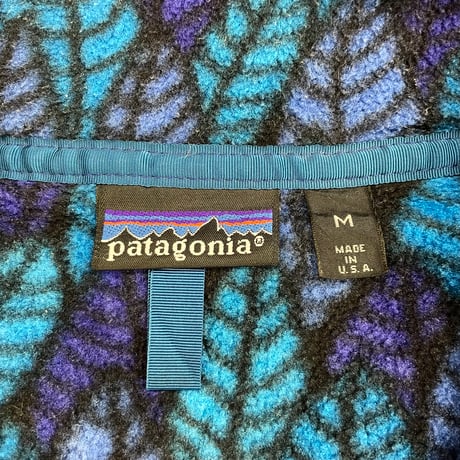 90's Patagonia "Spears" Snap T Fleece Jacket Mサイズ USA製