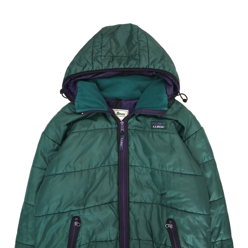 90's LL Bean PRIMALOFT ナイロン ジャケット GREEN Mサイズ U...