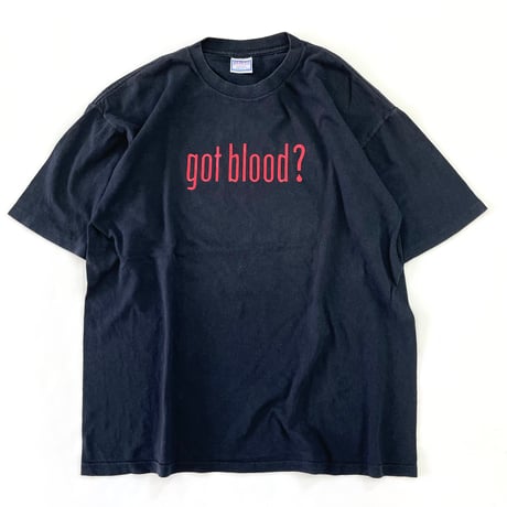 90's All Sport "got blood?" Tシャツ XLサイズ USA製