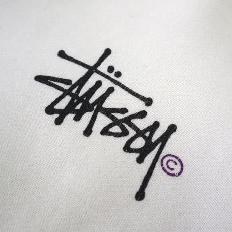80's OLD STUSSY "Stock Logo" "両面" Sweat Parka