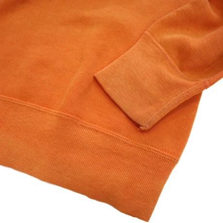 60's unknown "TEXAS" Color Flocky Sweat