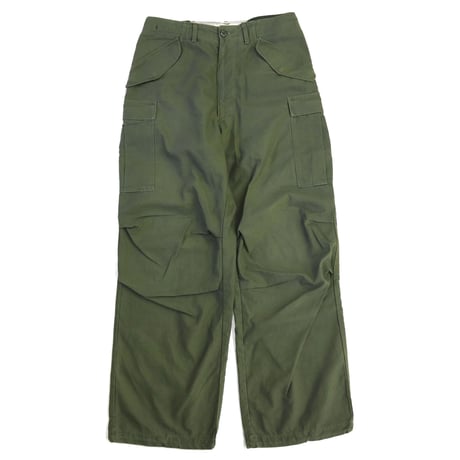 60's US ARMY M-65 "アルミジップ" Field Pants Small Long