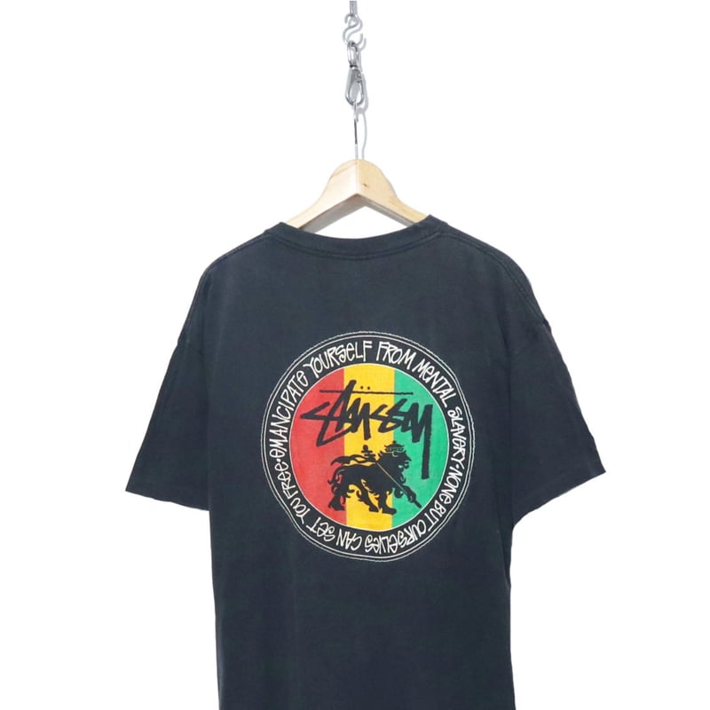 80s STUSSY ステューシー IRIE プリントTシャツ XL-