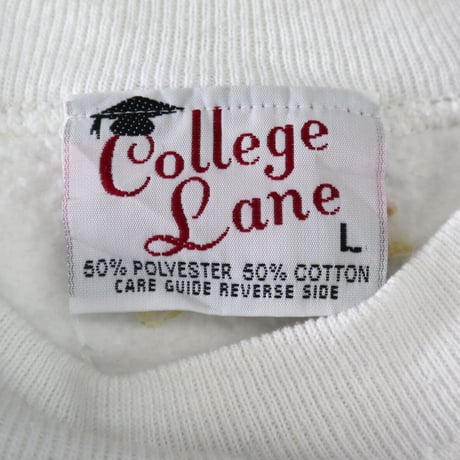 80's～ College Lane "HERSHEY'S" ラメ プリント スウェット USA製