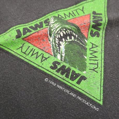 "Black Fade" 80's～ Hanes "Universal Studios Florida" マルチ プリント Tシャツ