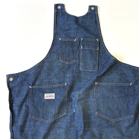"as is" 70's～ CARTER'S Denim Apron USA製