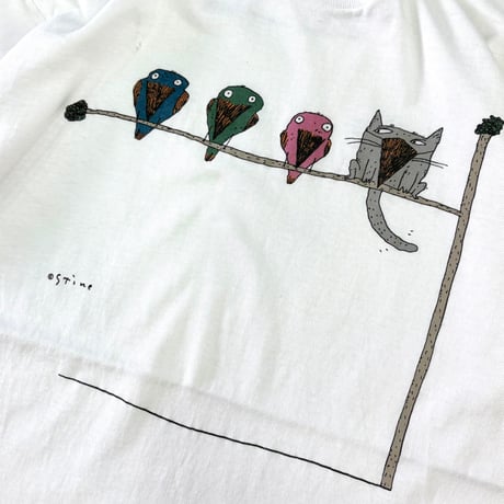 ～90's Fruit of the loom "Richard Stine" Tシャツ Lサイズ USA製