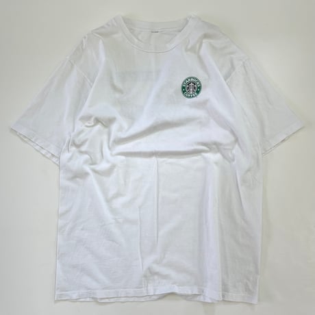 90's～00's unknown "STARBUCKS Las Vegas" "両面" Tシャツ