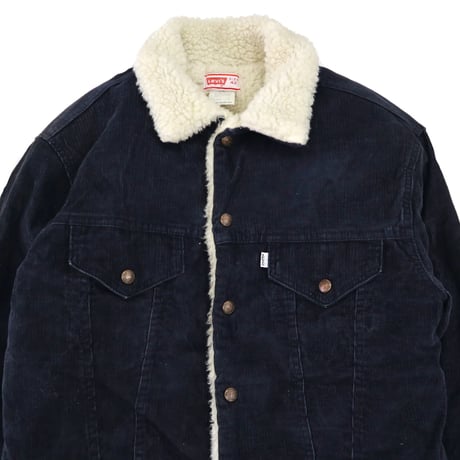 70's Levi's 70605 "BIG E" Corduroy Sherpa Jacket 42サイズ USA製