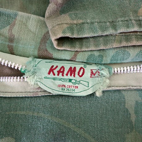 60's KAMO "ミッチェルカモフラージュ" リバーシブル ジャケット Mサイズ