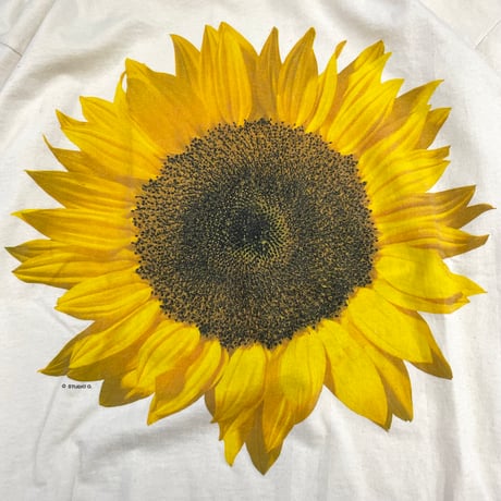 90's STUDIO Q "Sun Flower" Tシャツ (fits XL)