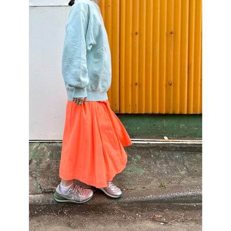 OPENING CEREMONY "Neon Orange" Long Skirt Mサイズ