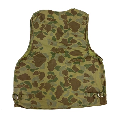 60's L.L. Bean Duck Hunter Camo Flotation Vest