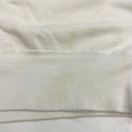 50's CHAMPION "ランタグ" "染み込み" Half Zip Sweat Mサイズ