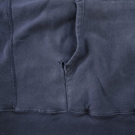 80's CHAMPION RW SWEAT PARKA "WNEC 16" Navy Lサイズ USA製