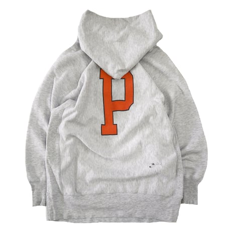 90's CHAMPION RW SWEAT PARKA "PRINCETON" 両面 染み込み プリント XLサイズ USA製