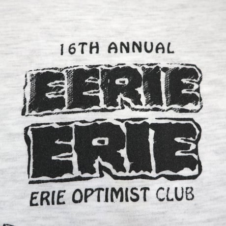 90's Hanes "Eerie Erie" "両面" LS Tシャツ Lサイズ