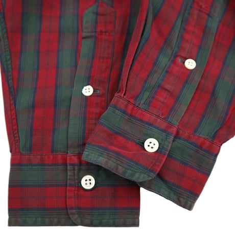 90's Ralph Lauren "YARMOUTH" BD Plaid Shirt 15 1/2