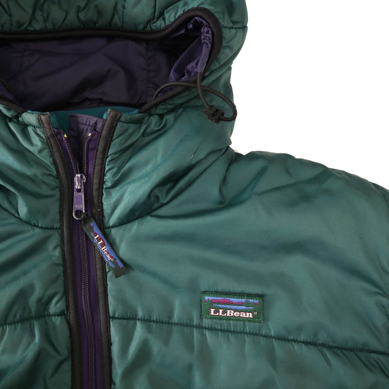 90's LL Bean PRIMALOFT ナイロン ジャケット GREEN Mサイズ U...