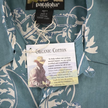 Deadstock 90's Patagonia "pataloha" フローラルクライマー柄 アロハ シャツ Lサイズ