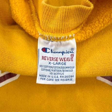 "Good Color" 90's CHAMPION RW SWEAT "LOYOLA" XLサイズ USA製