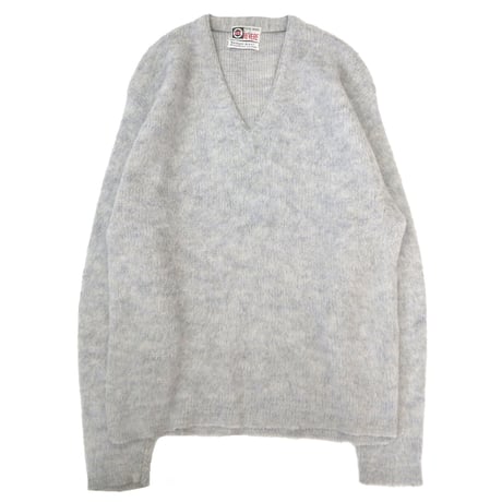 60's YOUNG BREED by REVERE Mohair Sweater Grey Lサイズ